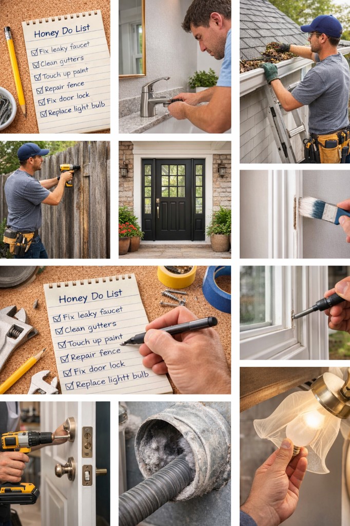 Honey-do list and handyman projects
