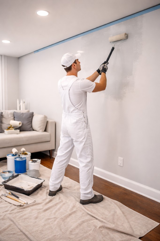 Interior and exterior painting