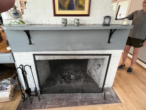 Examples of our Handyman Work - Fireplace repair