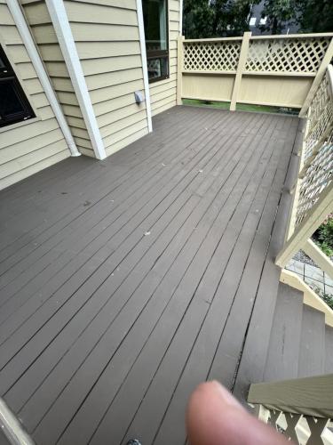 Examples of our Handyman Work - Deck